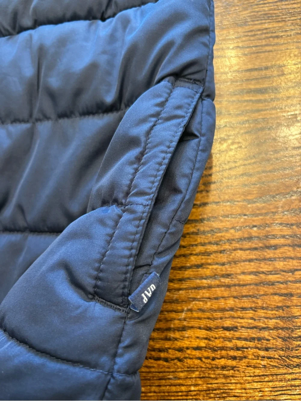 Baby Gap Cold Control Puffer Vest Size 4 Years Winter Navy Snow Cold Weather